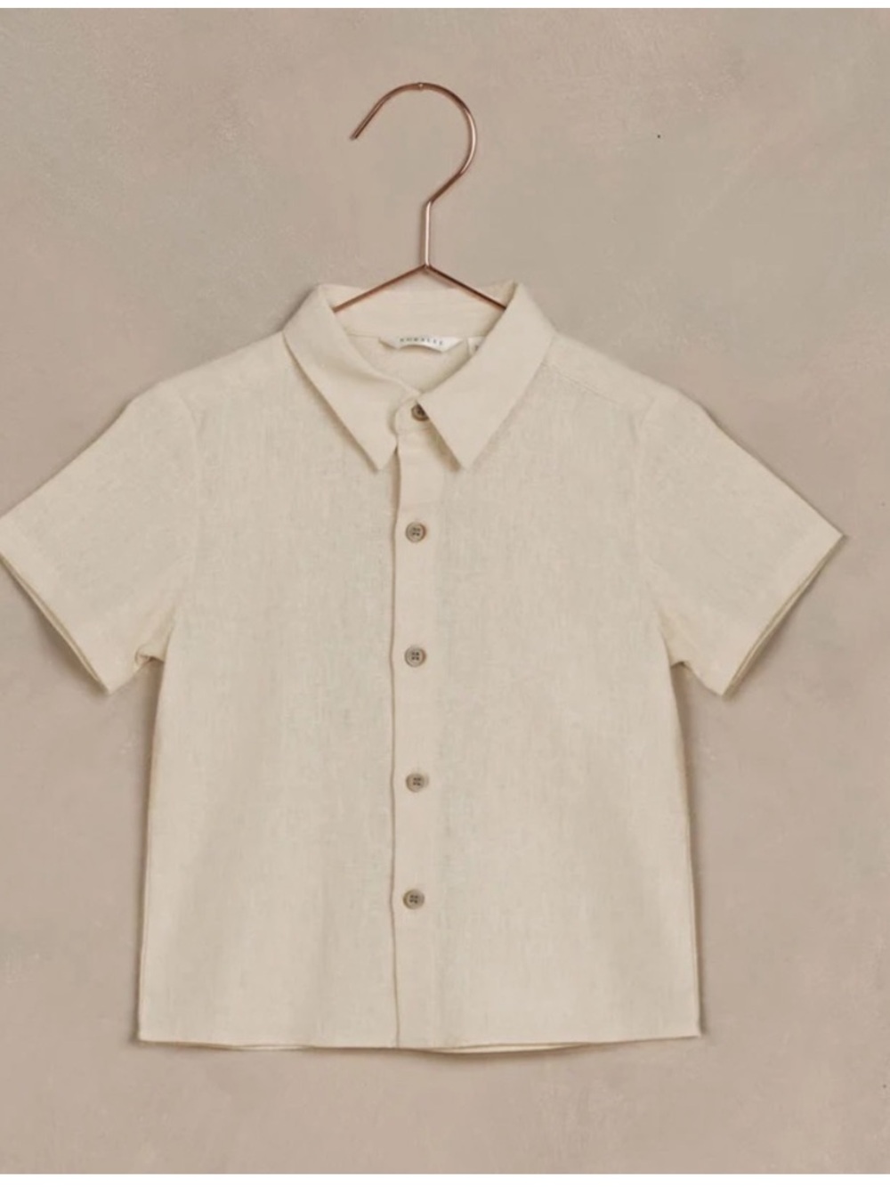 Noralee Atlas Collared Shirt Natural